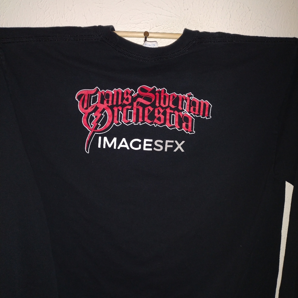 Trans-Siberian Orchestra crew shirt 2019.